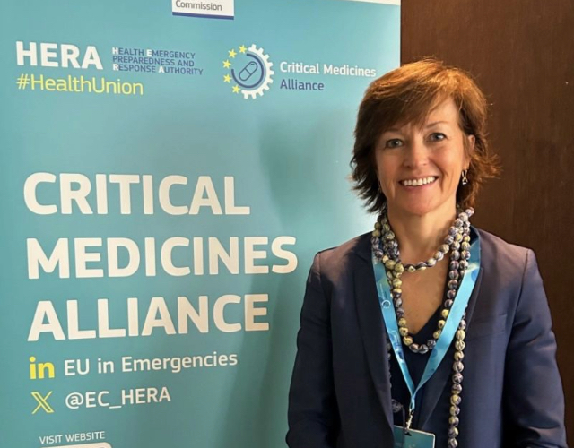 Elisabeth Stampa, Board Member at Medichem has officially transitioned from President to Vice President of Medicines for Europe